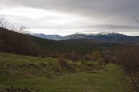 Siete Picos, el Montón de Trigo y la Pinareja desde el Esquinazo.