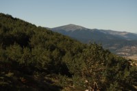 Vista del Montón de Trigo mientras ascendemos.