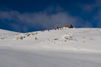 A punto de llegar al Refugio del Rey.